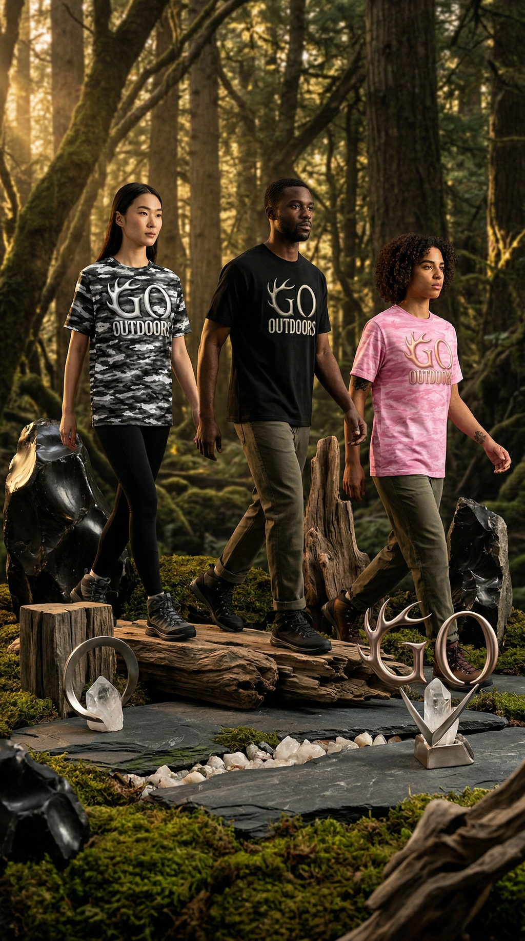 Go outdoors