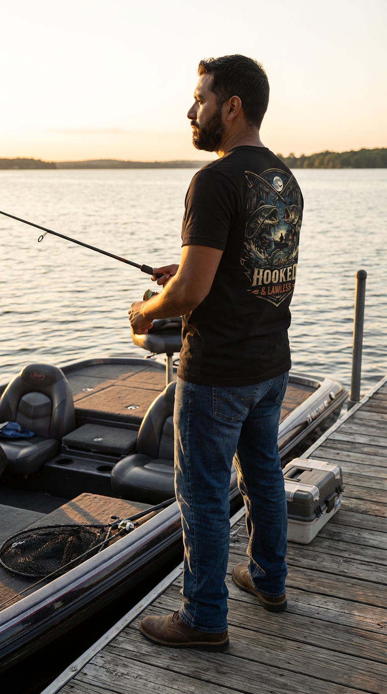Hooked & Lawless T-shirt