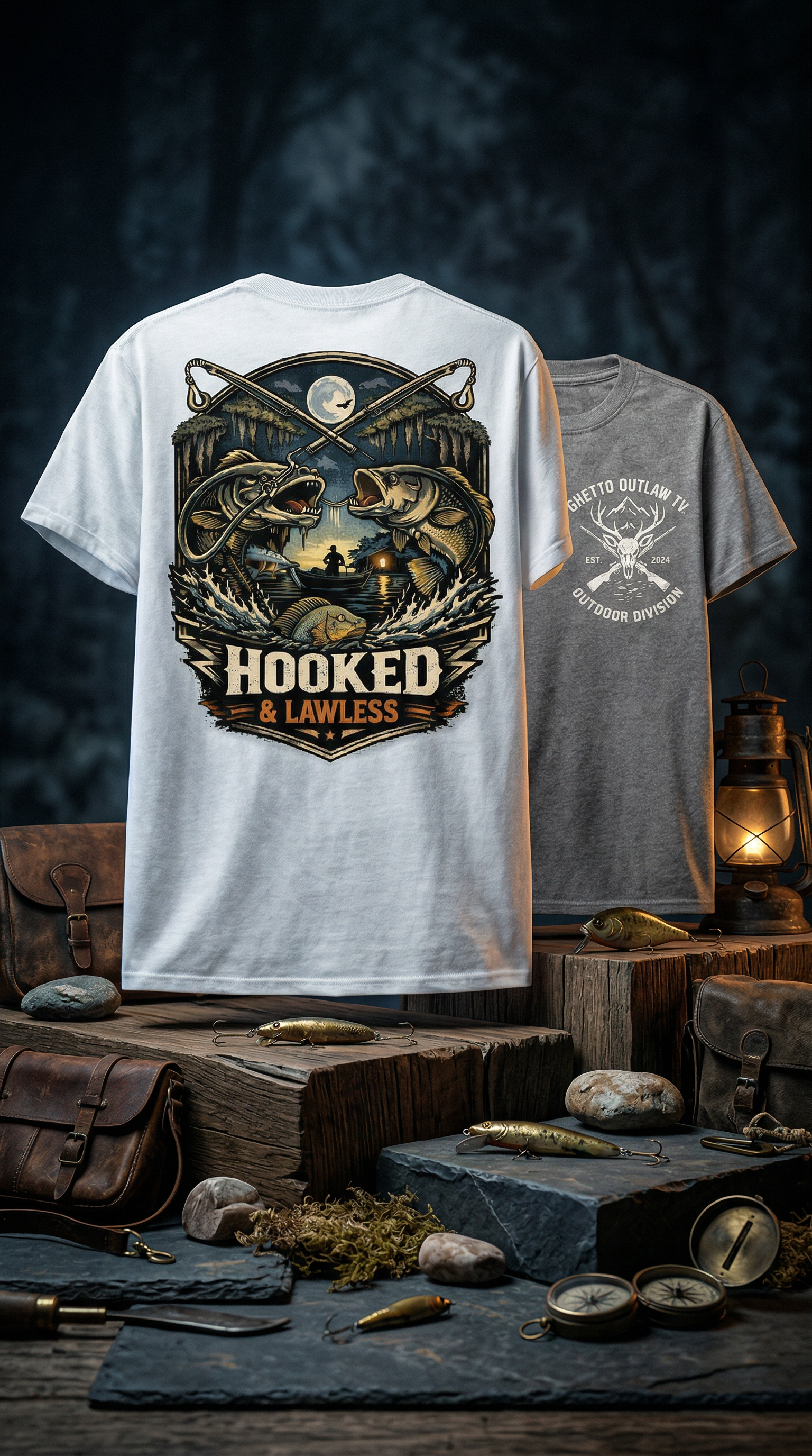 Hooked & Lawless T-shirt