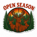 Open Season Sticker
