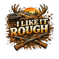 I Like It Rough Sticker