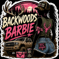 Backwoods Barbie Sticker